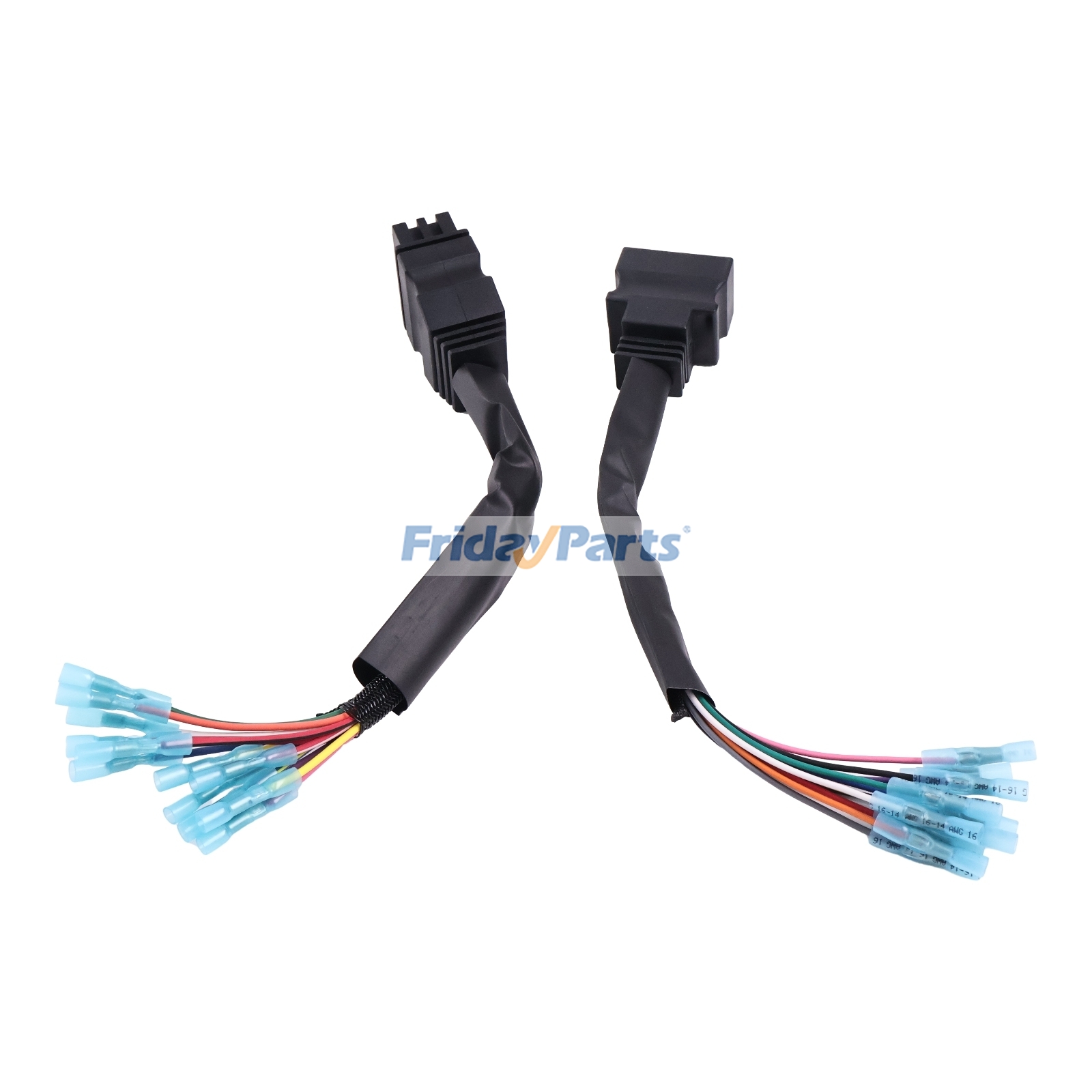 FridayParts Plow Side Harness Repair Connector