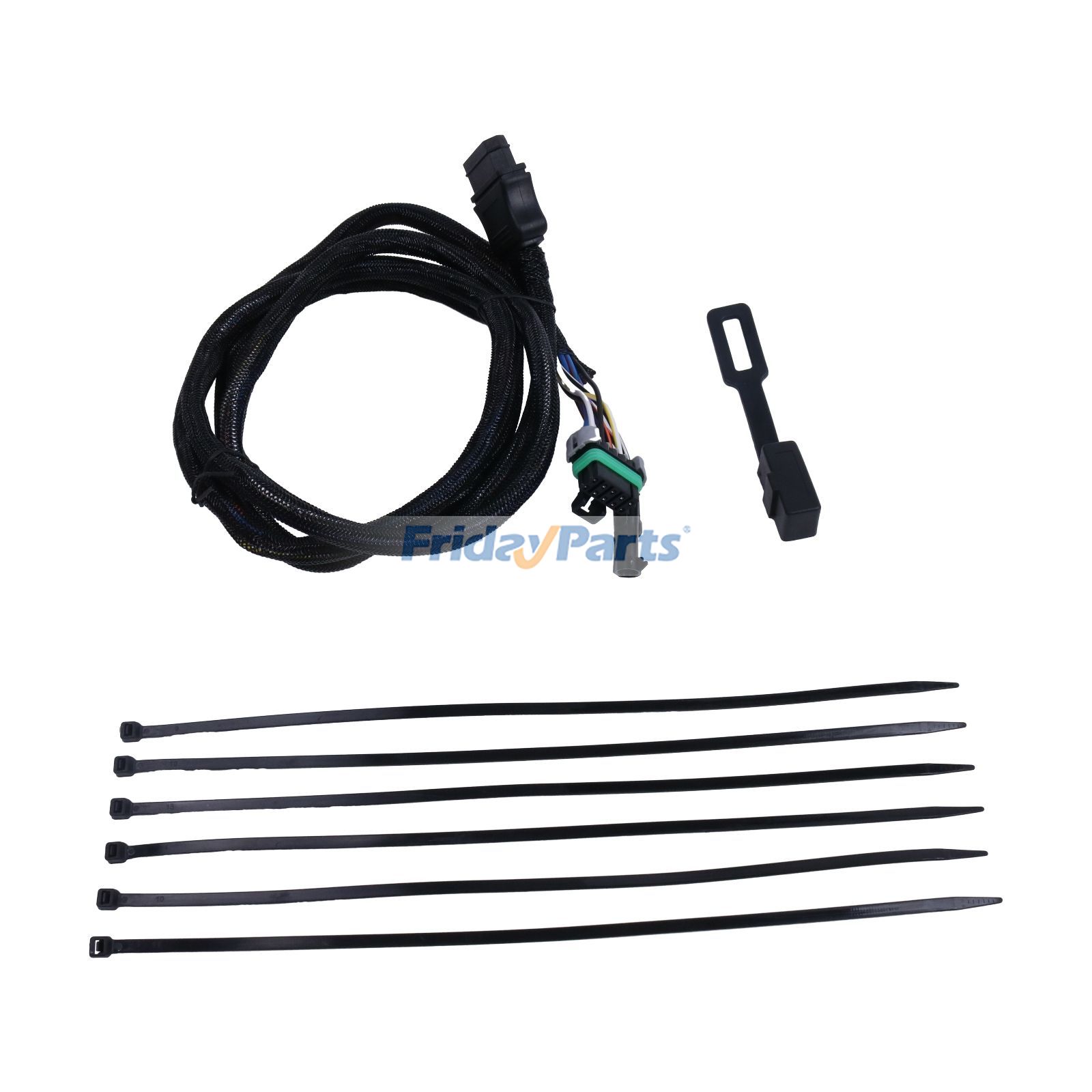 Arnés de cableado de luces laterales de vehículo de 11 pines con cubierta antipolvo 22413 26357 para quitanieves Western SnowEx Fisher Blizzard Para OTRA MARCA