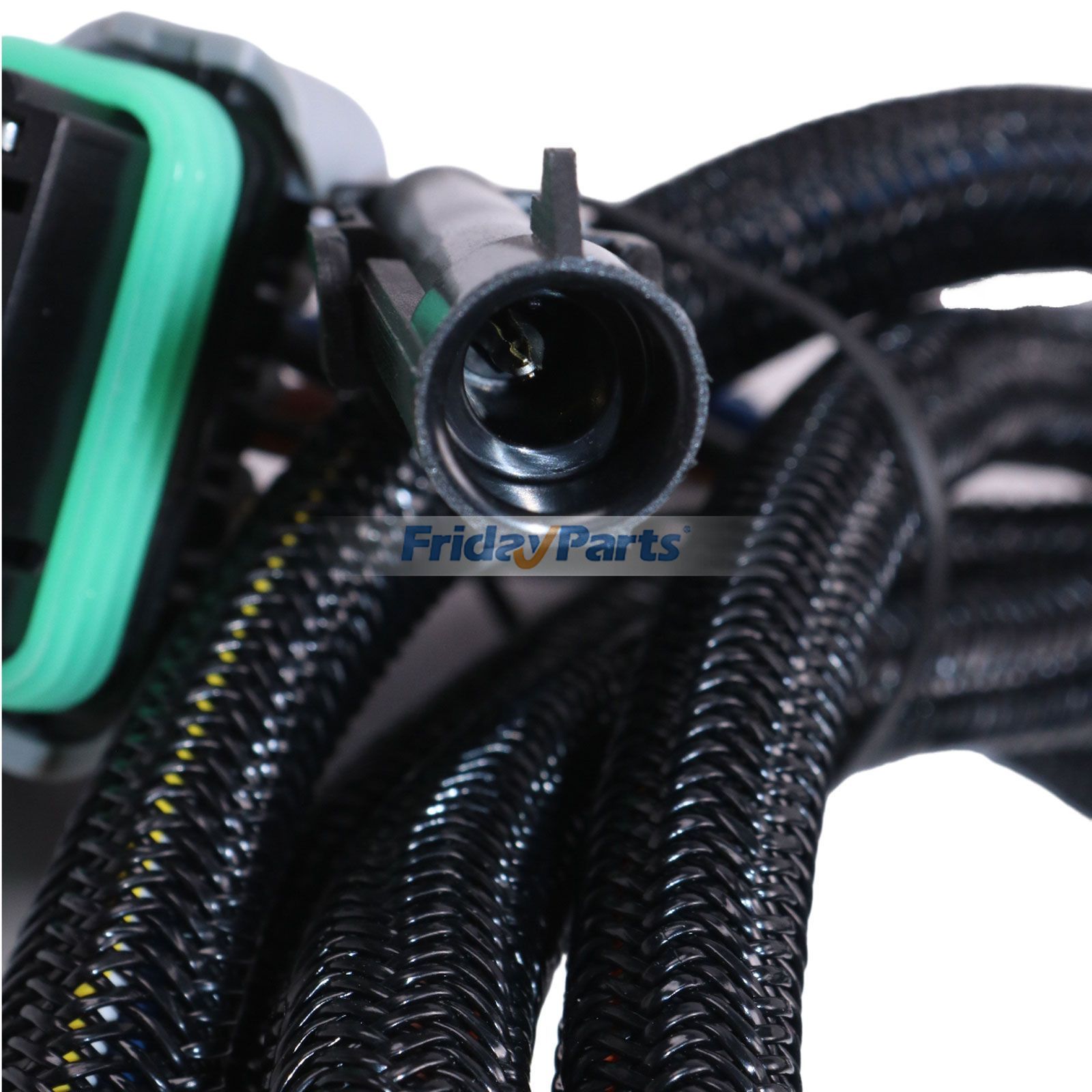 Arnés de cableado de luces laterales de vehículo de 11 pines con cubierta antipolvo 22413 26357 para quitanieves Western SnowEx Fisher Blizzard para Equipo para Nieve Para OTRA MARCA FridayParts