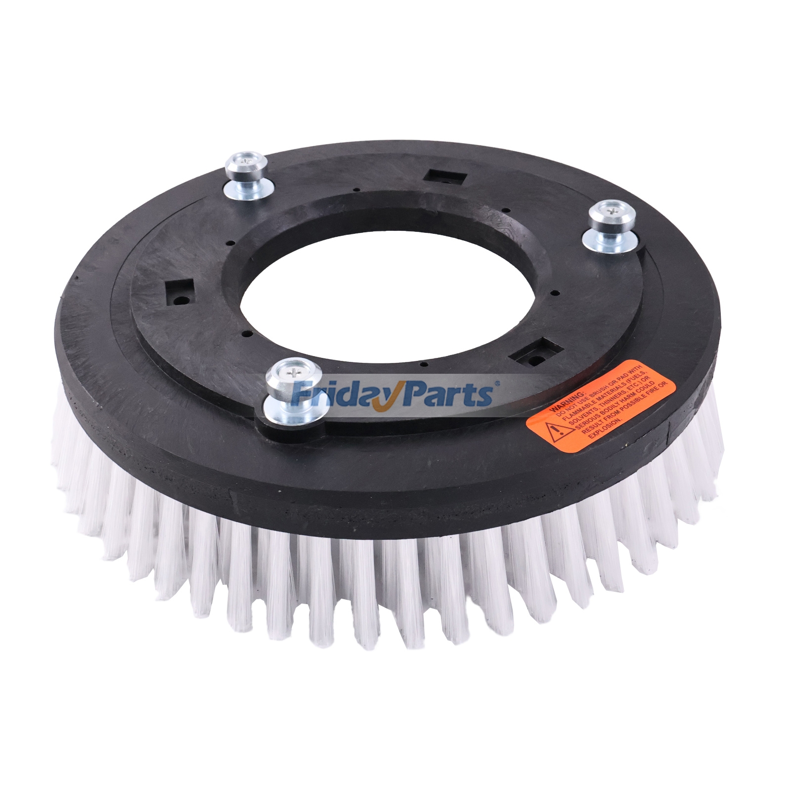 Cepillo de fregado blanco de 11" con montaje de perno VF81104 para máquina fregadora de suelos Viper para Equipos de limpieza