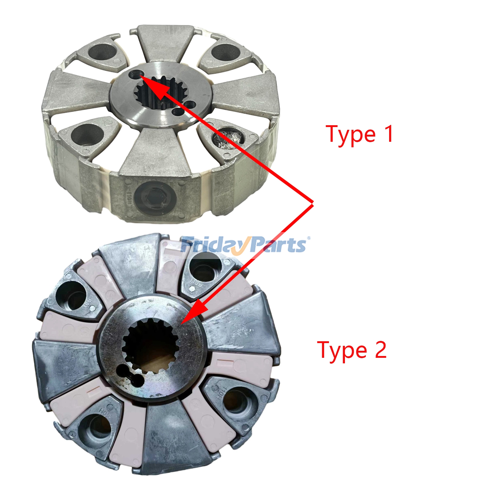  Coupling Assembly With Hub  for Engine,Excavator