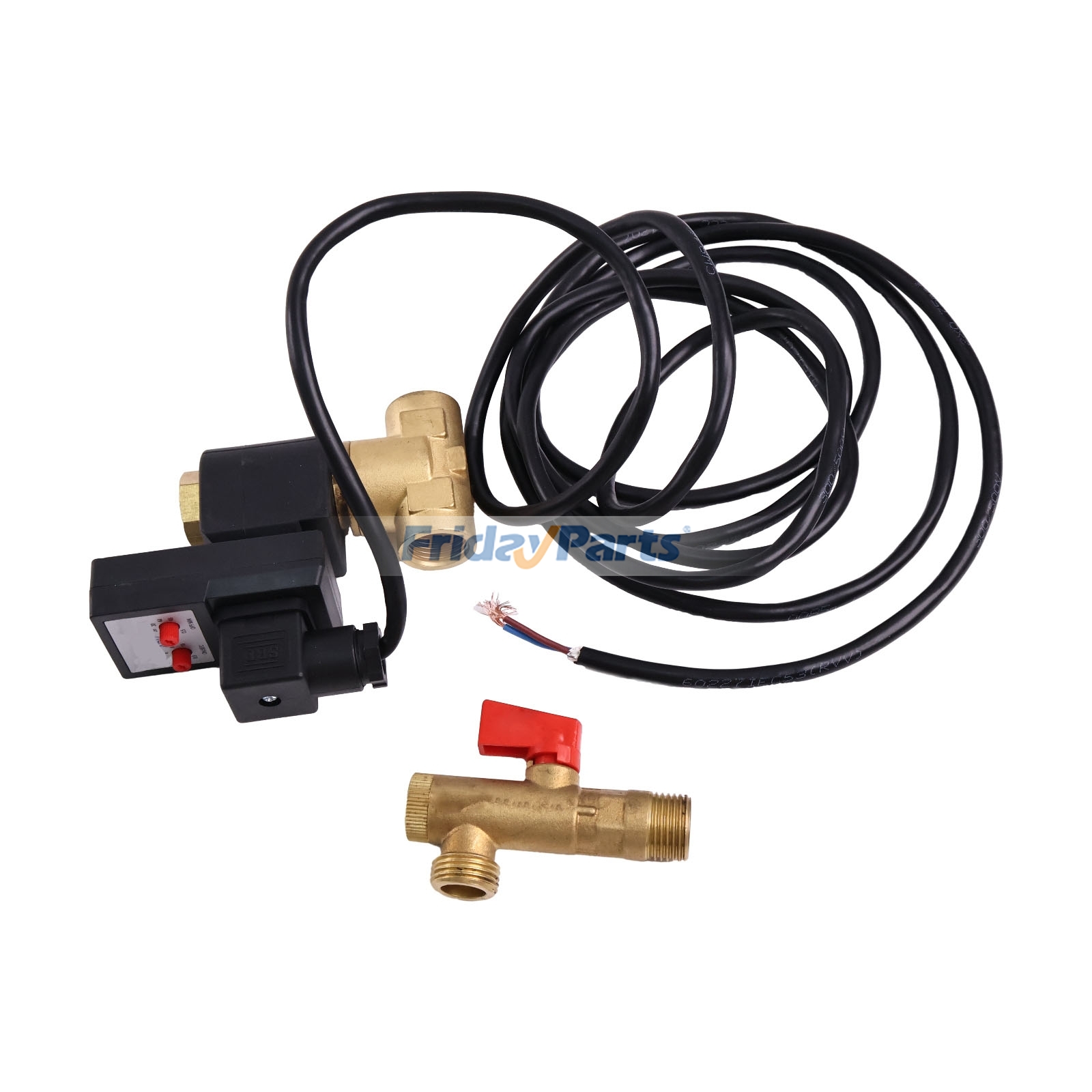 FridayParts Einlass Elektronisches Ventil Ablass
