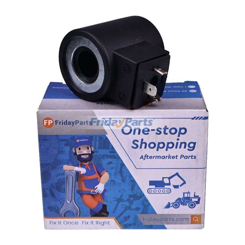 110V 3-Prong DIN Aftermarket HydraForce 6366115 Solenoid Valve Coil