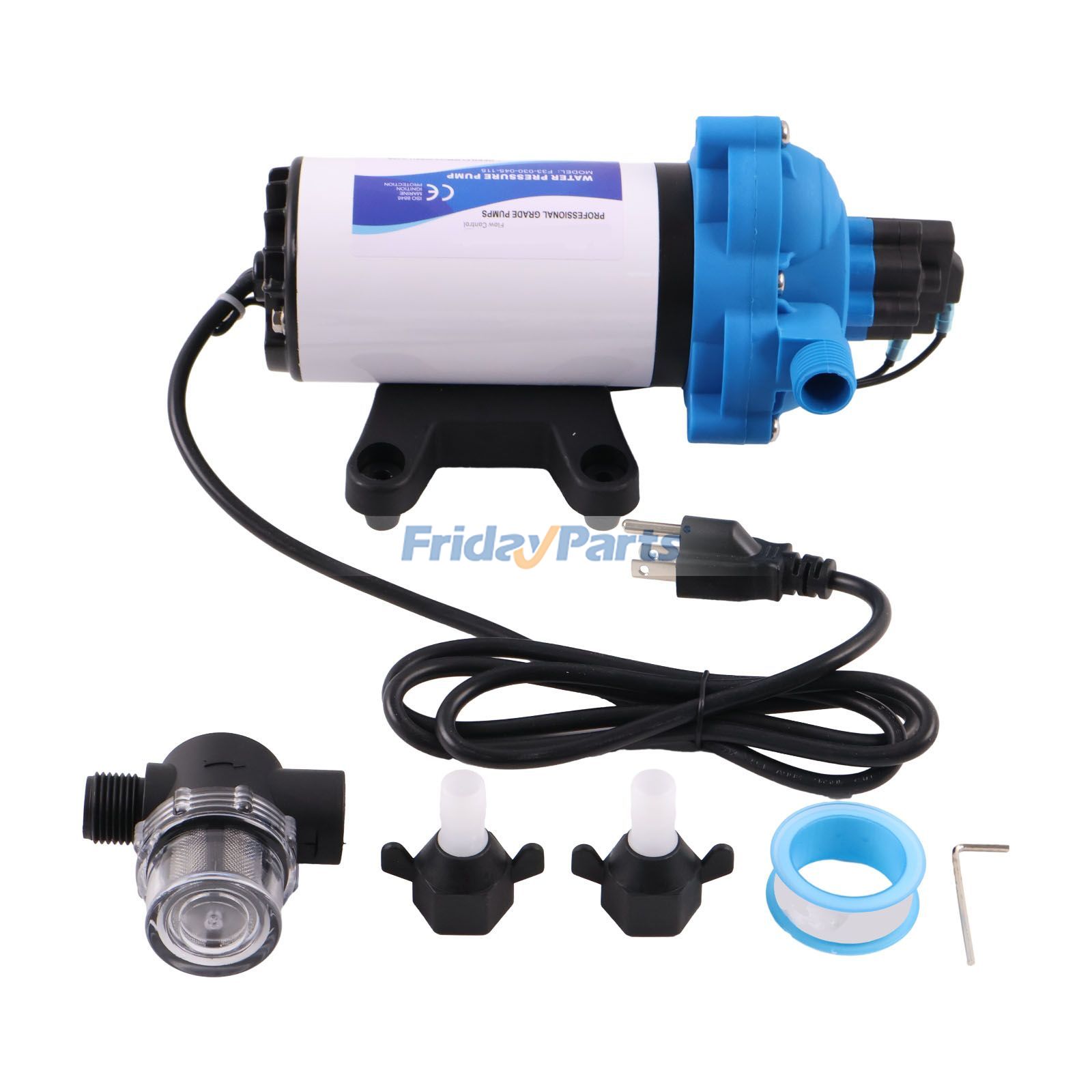 FridayPartsのセルフプライミングダイヤフラムウォーターポンプ