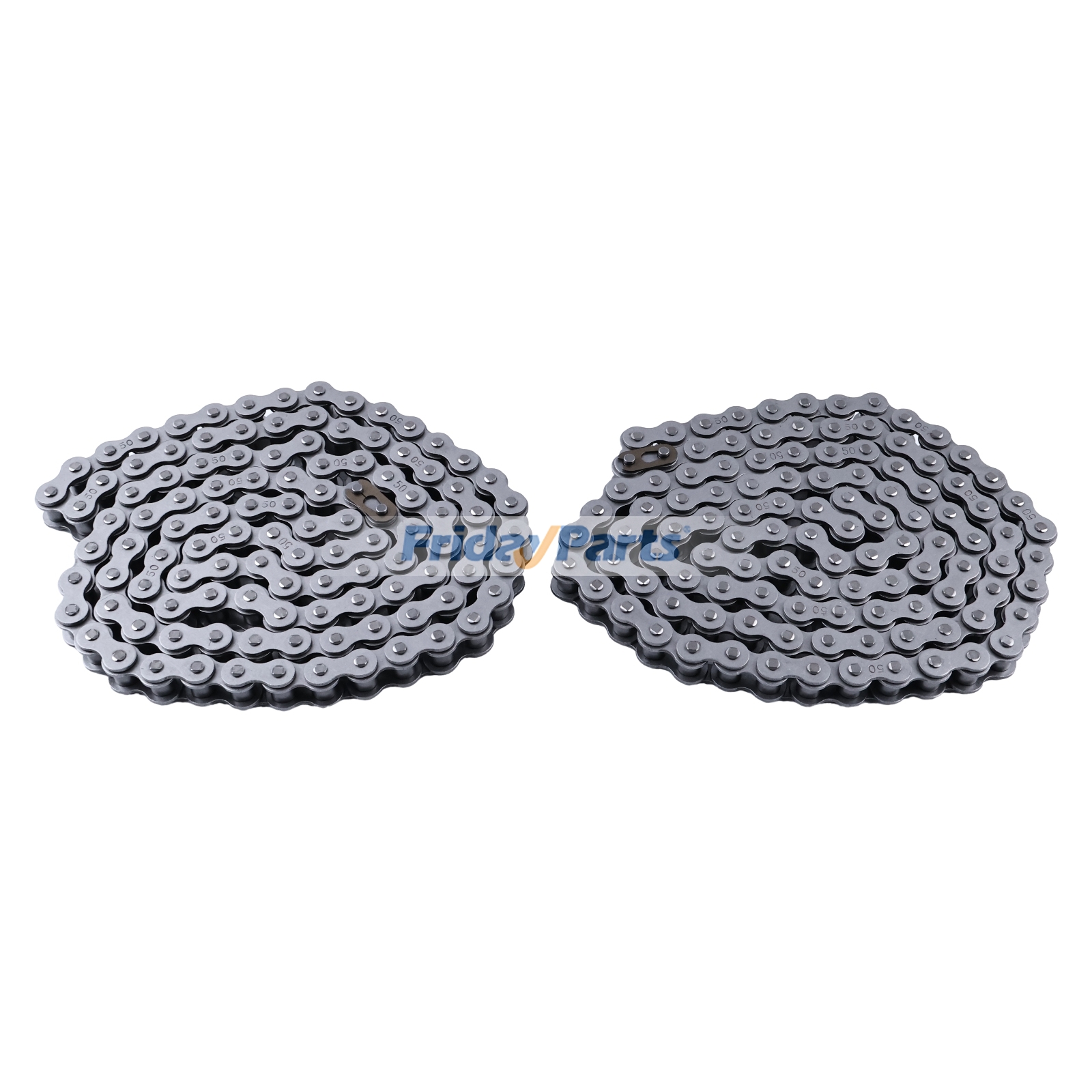 2 peças de corrente de transmissão do eixo traseiro com 112 elos AM128449 RE28723 para veículos utilitários John Deere Gator 4x2, 6x4, para trilhas e obras AMT 600, 622 e 626