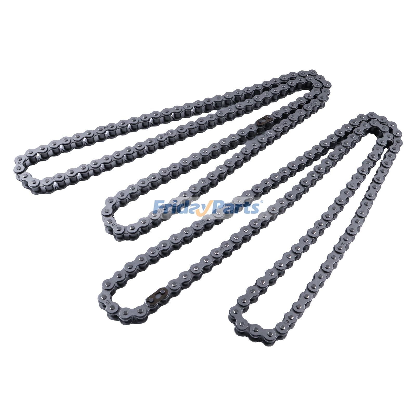2 peças de corrente de transmissão do eixo traseiro com 112 elos AM128449 RE28723 para veículos utilitários John Deere Gator 4x2, 6x4, para trilhas e obras AMT 600, 622 e 626 para Veículo Utilitário