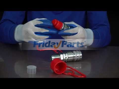 #12 JIC Hydraulische Schnellkupplung mit flacher Flächebei FridayParts kaufen