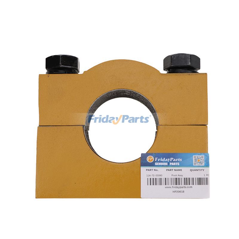 Trunnion Cap Assembly 104-72-00010 for Komatsu Bulldozer D21PG-7A D21P-7A D21P-6A D21P-5A D21E-6 D21A-7 D21A-6 D21A-5 D20P-6A