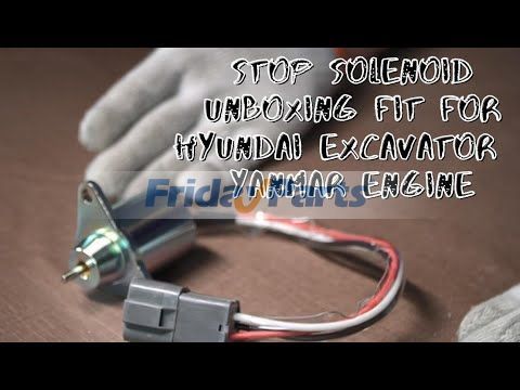 Fuel Shutoff Stop Solenoid 4626346 for Hitachi Excavator