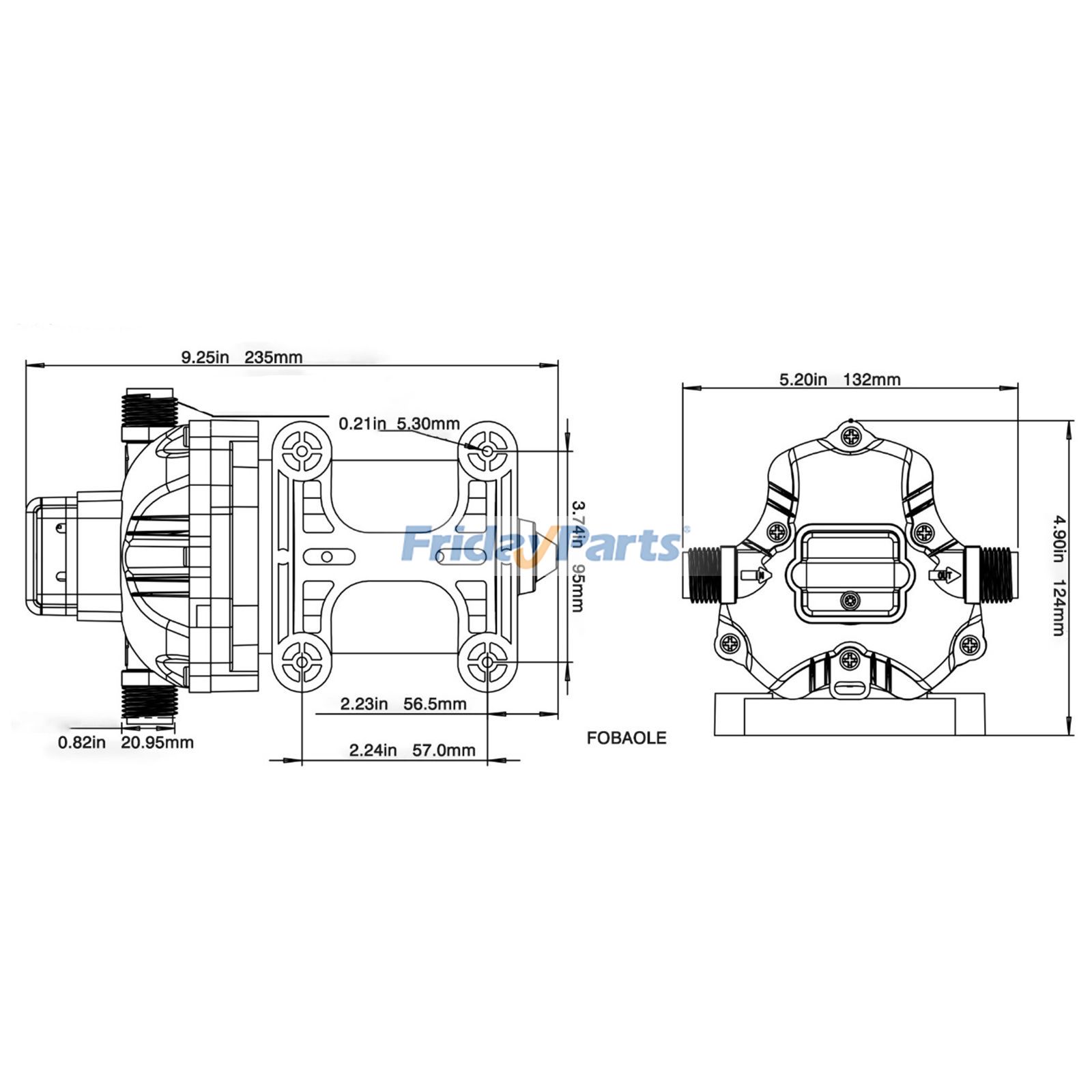 海洋,車両 ダイヤフラムポンプ