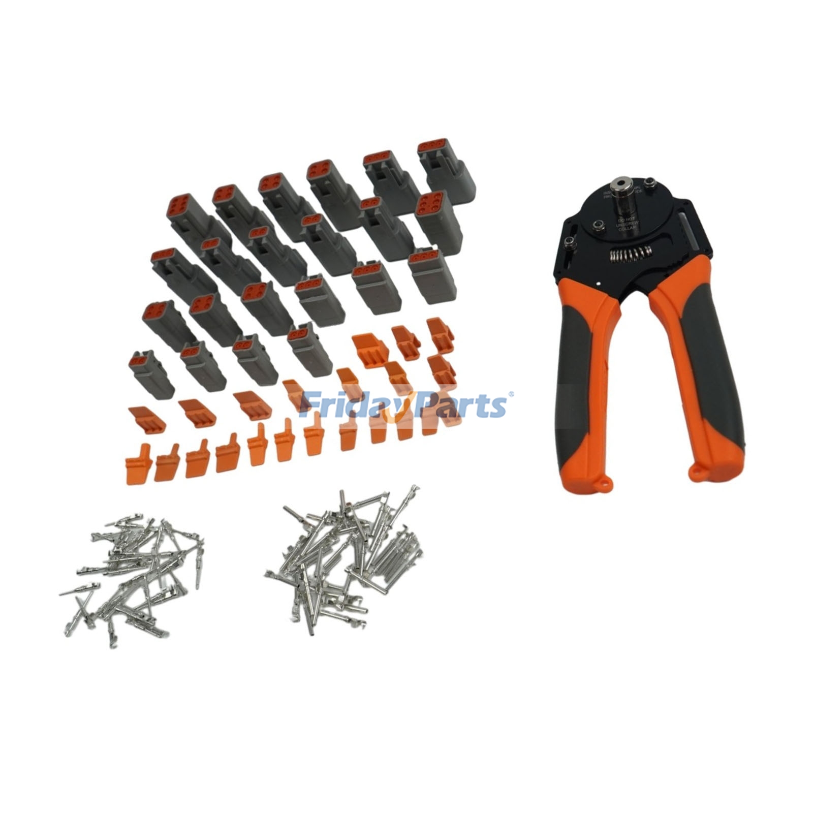 Hand & Power Tools 116 Pcs Deutsch DTM Connector Starter Kit & Crimper