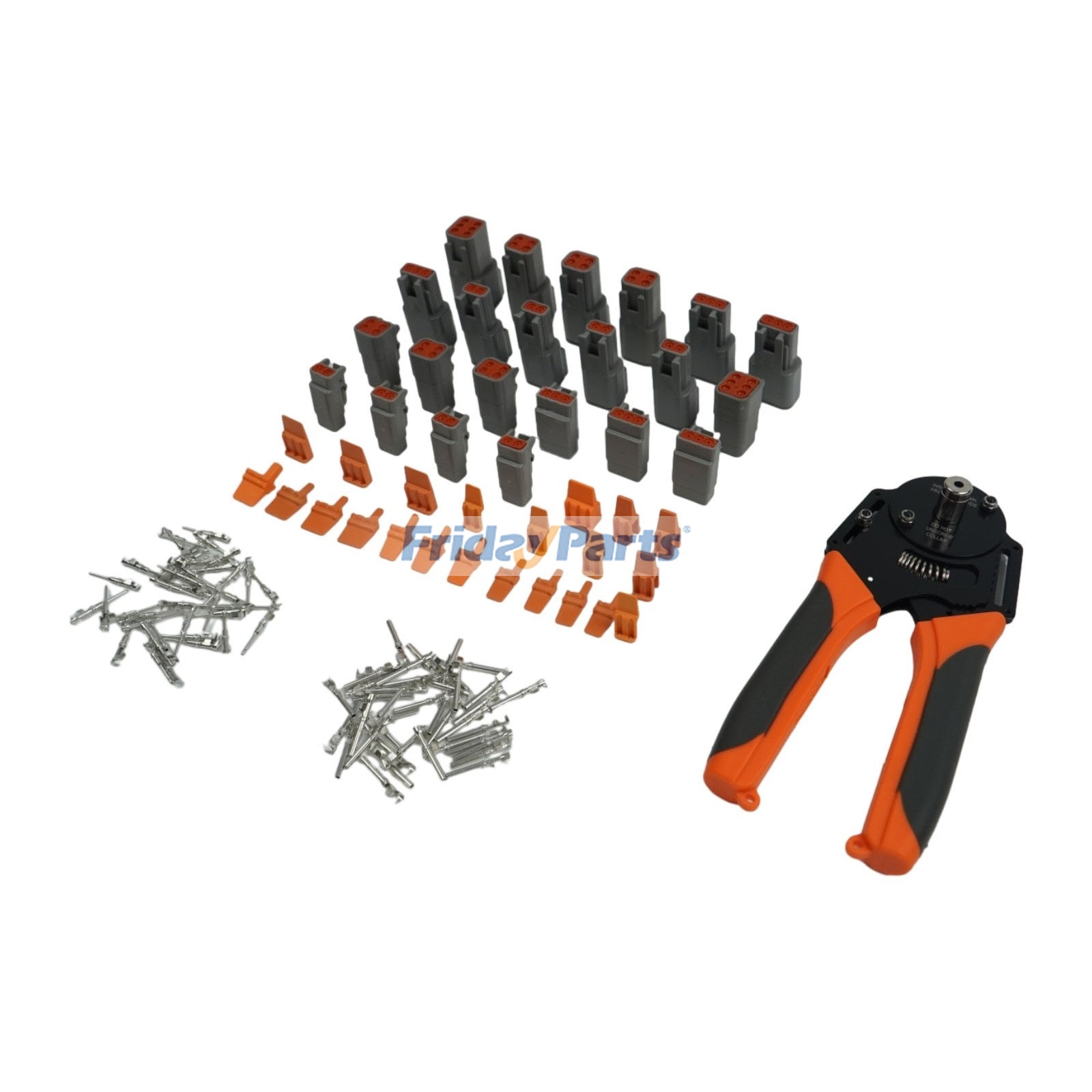 116 Pcs Deutsch DTM Connector Starter Kit & Crimper