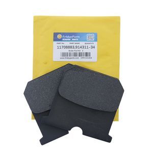 Kit de plaquettes de frein 11708883 pour Volvo G700 Série L60E l60F L70E L70F L90D L90F