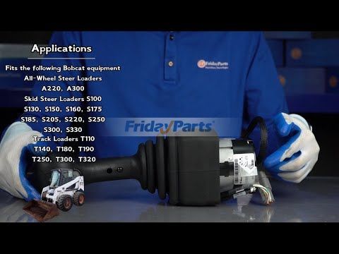 Commande par joystick sélectionnable main gauche A220 A300 pour Chargeur Pour BOBCAT