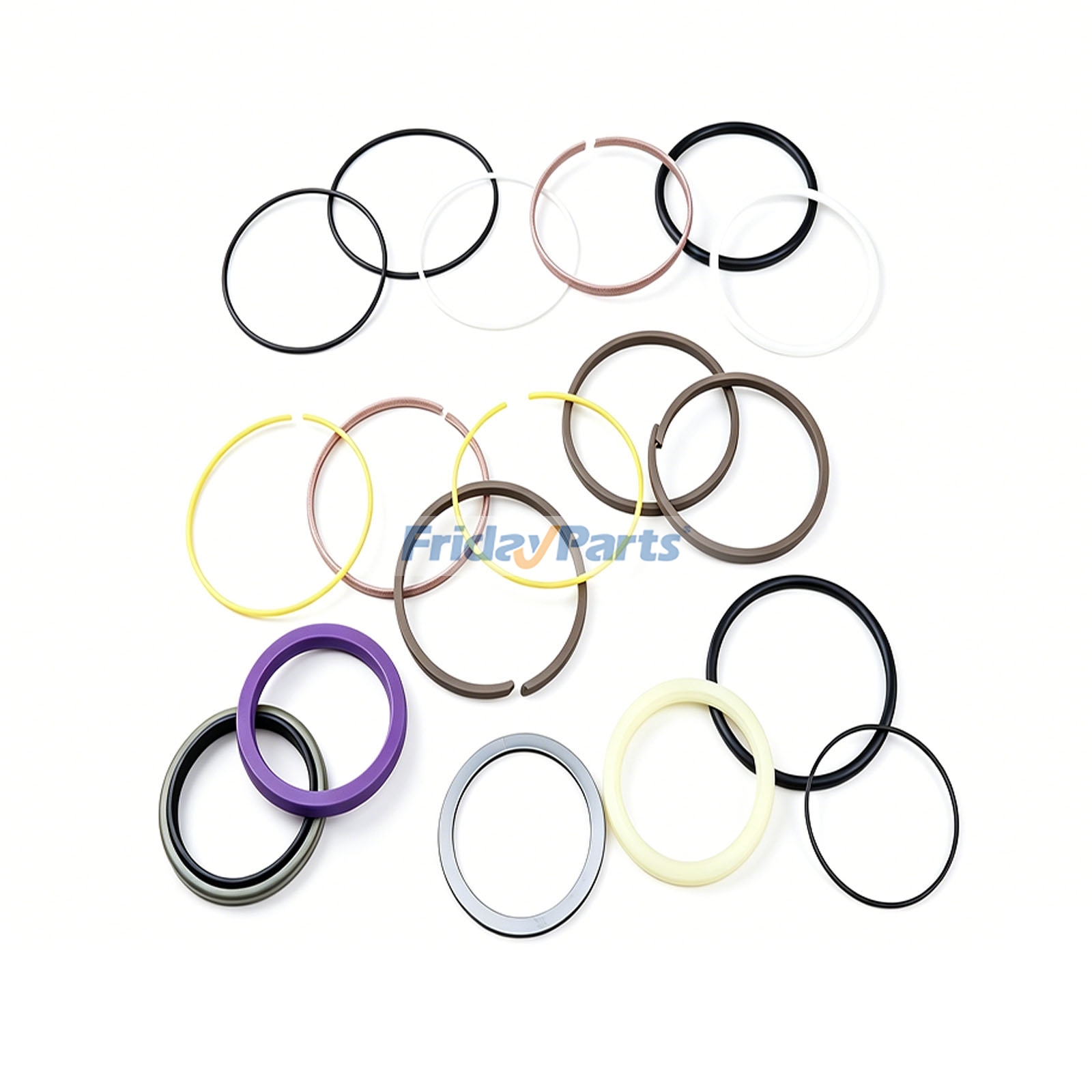 Boom Cylinder Seal Kit 4369772 for Hitachi Excavator EX120-3 EX120-3C EX120-3m EX135-2