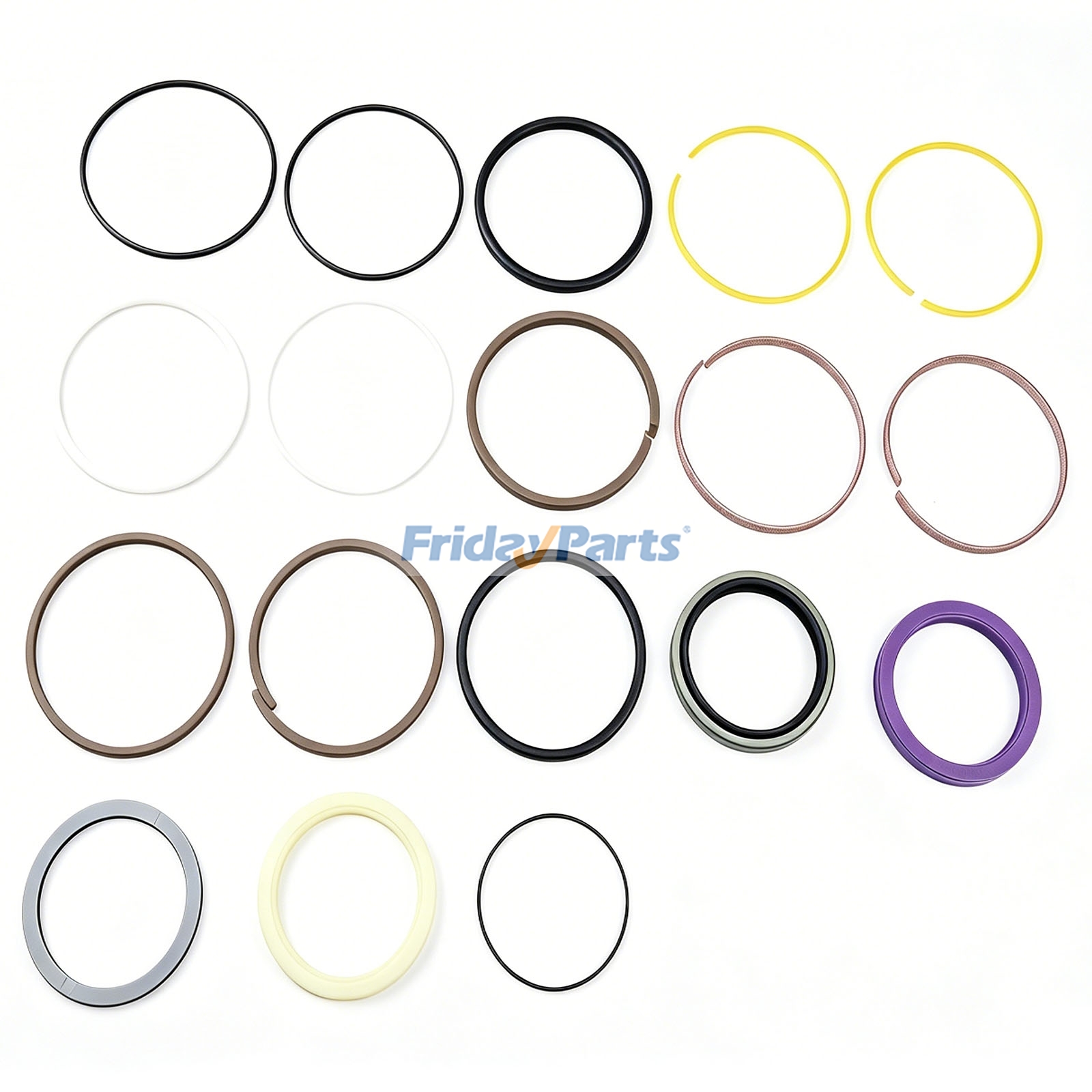 Kit de sello de cilindro de pluma 4369772 para excavadora Hitachi EX120-3 EX120-3C EX120-3m EX135-2