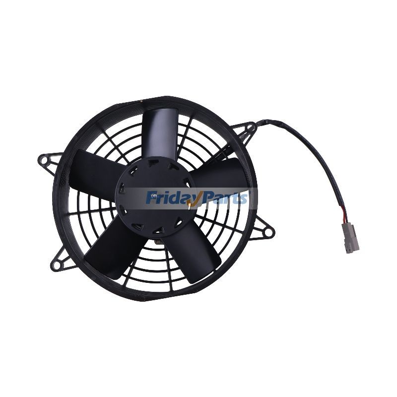 11" 24V 350-8687 VA53-BP70/LL-39A Condenser Fan Assembly for Caterpillar CAT Loader 924G 928HZ 953C 963C 973C 914G