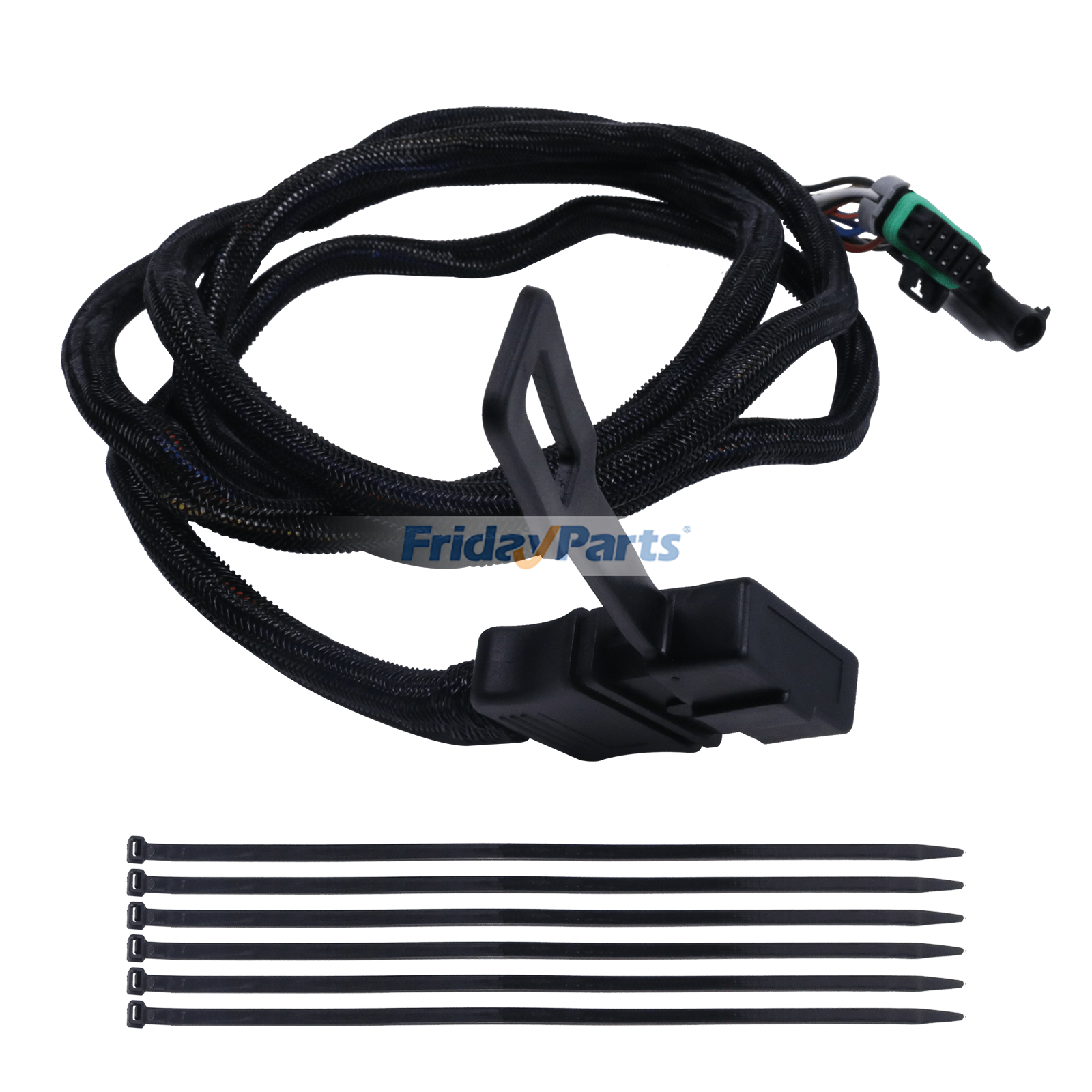 11 Pin Vehicle Side Light Wiring Harness with Dust Cover 22413 26357 for Western SnowEx Fisher Blizzard Snow Plow