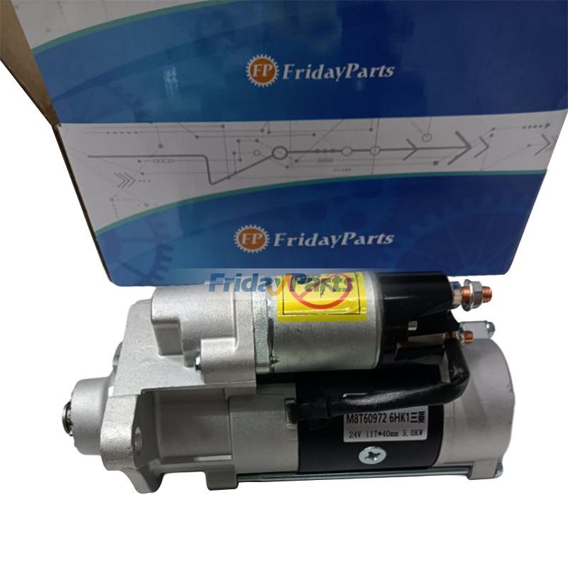 Motor de partida 11T 24V 1811004141 para escavadeira CASE CX350 CX350B CX330 CX290B