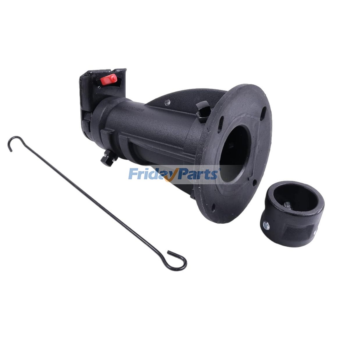 Adaptateur col de cygne réglable et rembourré pour sellette d'attelagepour Autres Équipements de Construction