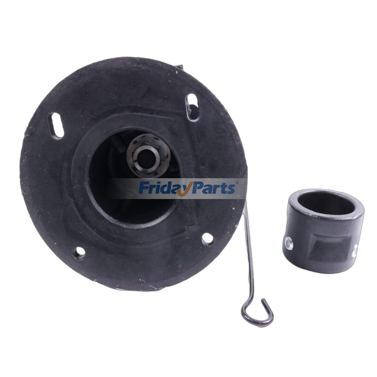 Adaptateur col de cygne réglable et rembourré pour sellette d'attelage de FridayParts