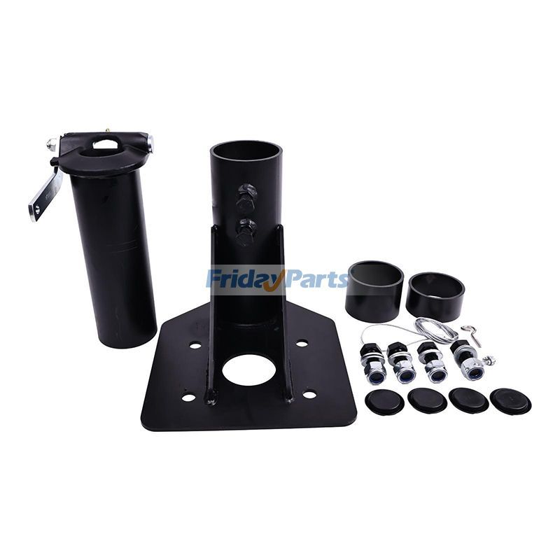 12"-17" verstellbare Sattelkupplung mit Schwanenhalsadapter für Wohnmobil