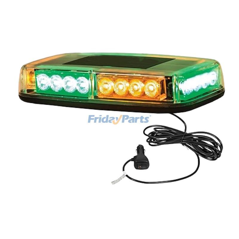 12-24V 11" Rectangular Multi-Mount LED Mini Light Bar 8891049 for Buyers Snow Plow Truck Work Truck Trailer