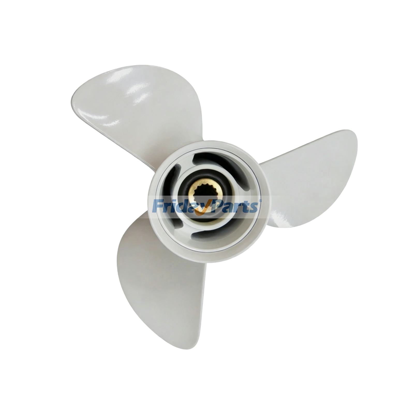 12 5/8" × 21" Aluminum Propeller 6E5-45943-00-EL for Yamaha Outboard Motor 50HP 60HP 70HP 75HP 80HP 90HP 100HP 115HP 130HP
