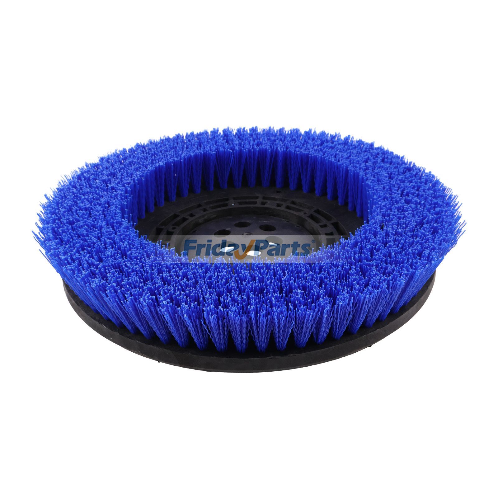 12.5" Pad 13" Brush Surface Blue 0.8mm Corrugated PP Bristle Brush  for Cleaning Equipment