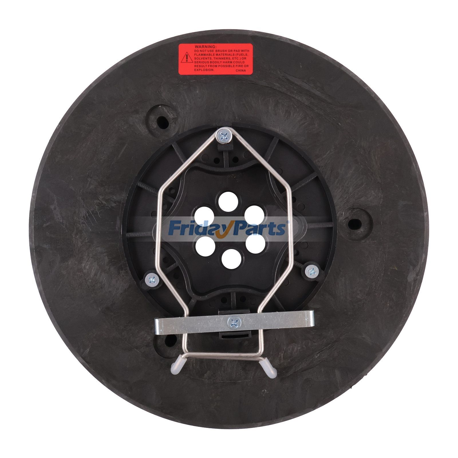 Cleaning Equipment 12.5" Pad 13" Brush Surface Blue 0.8mm Corrugated PP Bristle Brush 