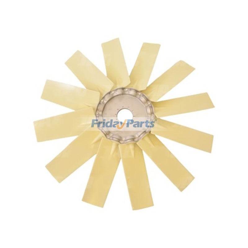 Ventilador de 12 aspas 0007987770 para motor Caterpillar CAT C9 Perkins 1506D, cosechadora Claas Tucano 450 470 480 550 560 570 580