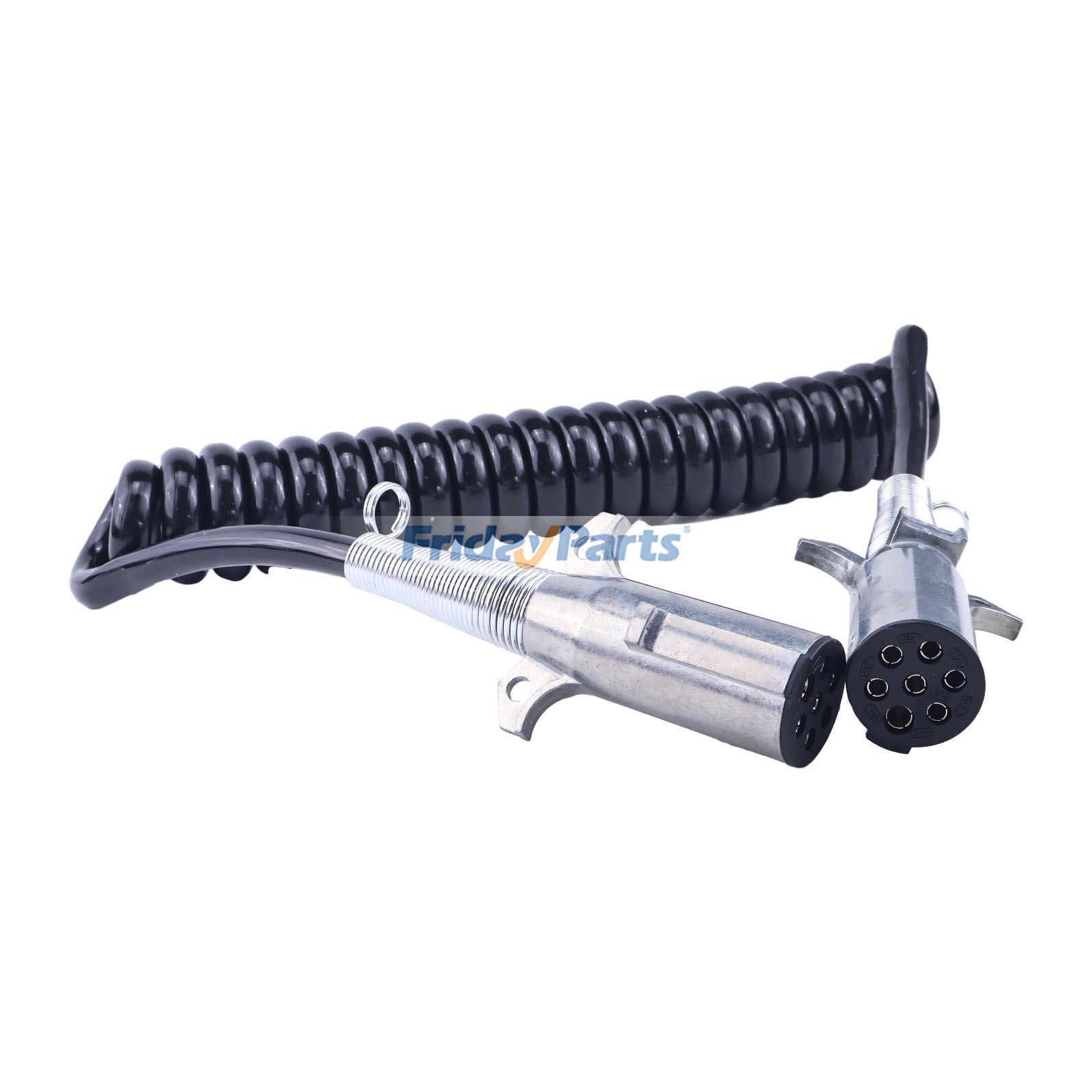 12' Green Coiled ABS Trailer Cable 2586448C1 30-4320 for Truck Industrial Trailer