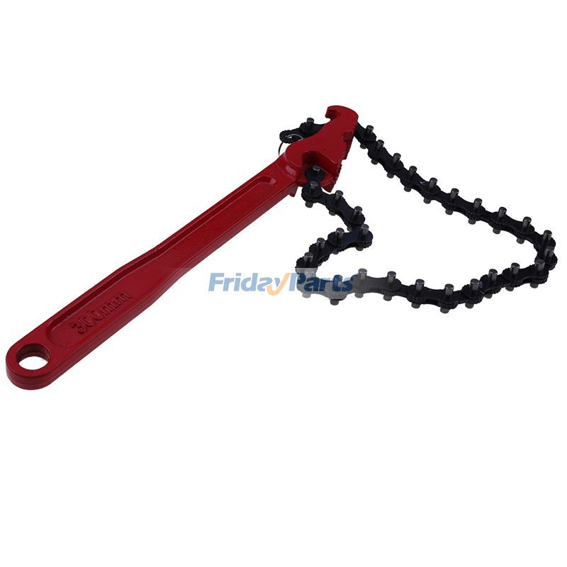 12 Inch Heavy Duty Reversible Chain Wrench for 1.5" to 6" Diameter Adjustable Oil Fuel Filter Chain Wrench Pipe Fittings Tools Spanner in Stock in China