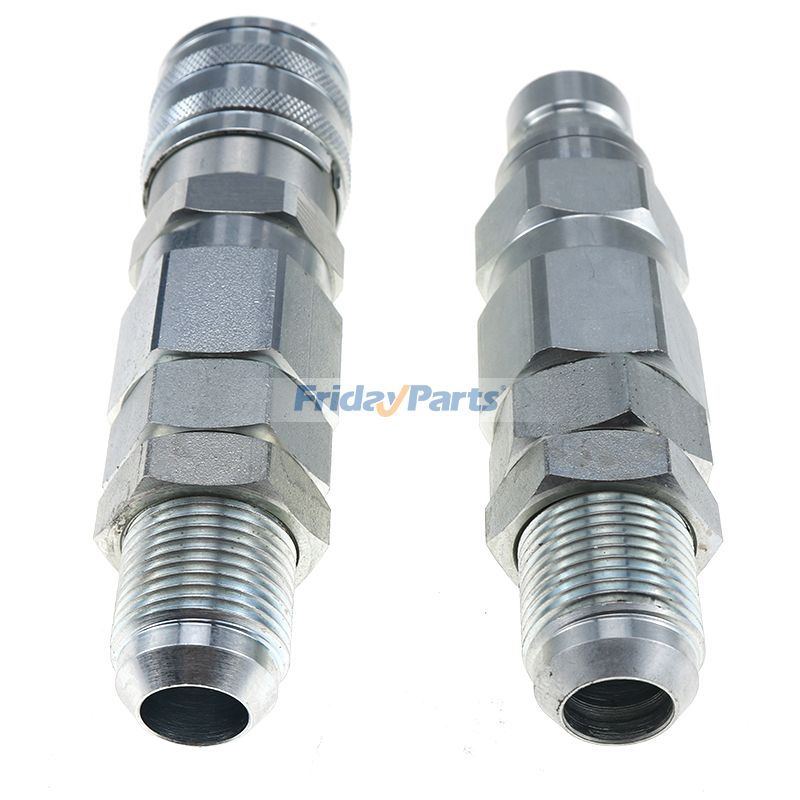 FridayParts #12 JIC Hydraulische Schnellkupplung mit flacher Fläche