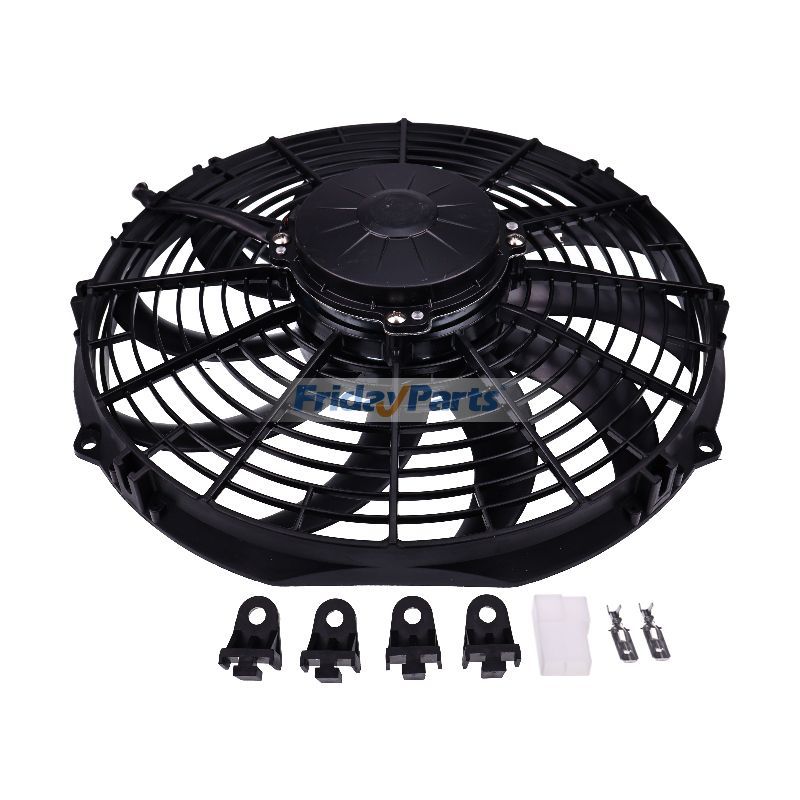 12" 24V Aftermarket Spal 30100351 VA10-BP9/C-25S Low-Profile Fan