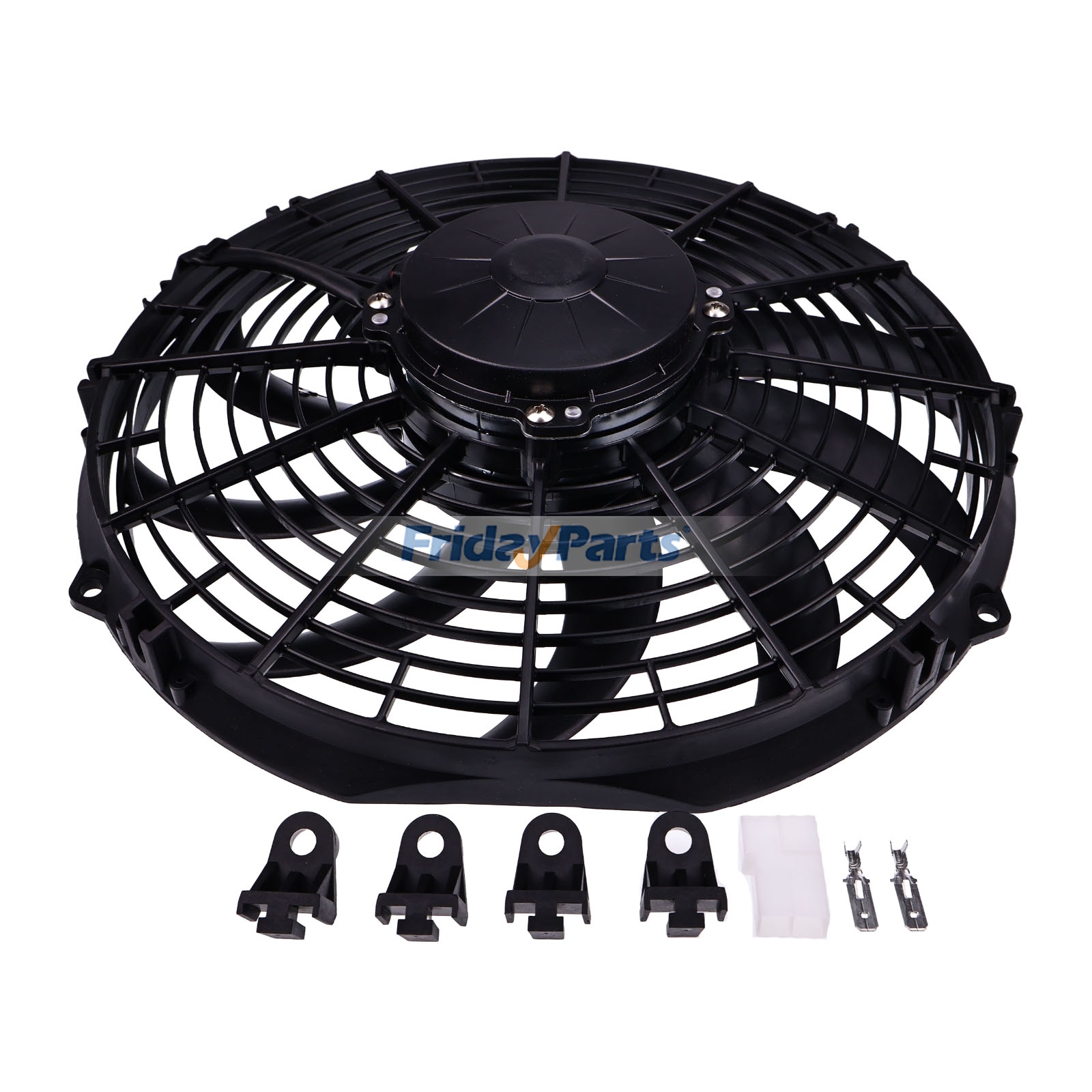 Replacement for Spal 12" Low Profile Pusher Fan Straight Blades 30100384 VA10-AP9/C-25S