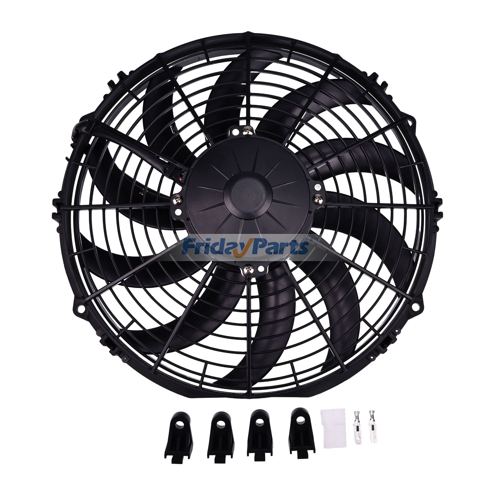 12" Low Profile Pusher Fan Straight Blades in Stock in China,China Stock