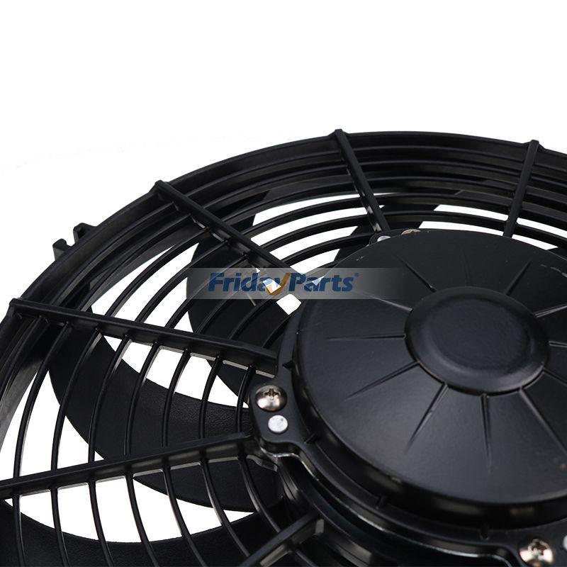 12" Medium Profile Puller Fan for Excavator Loader Dozer Truck Generator - Replaces Spal 30101504 VA10-AP50/C-25A for less