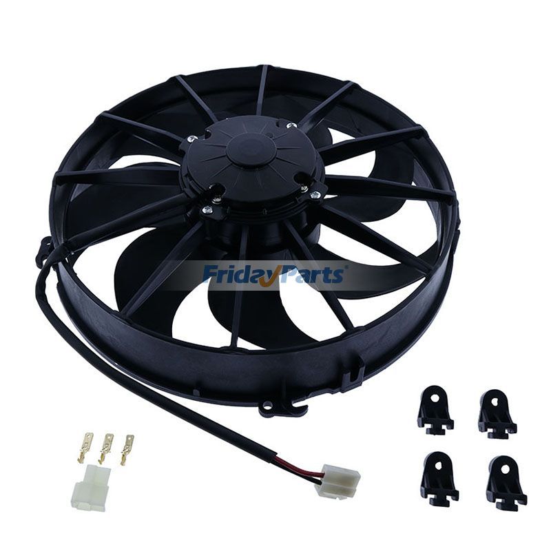 Replacement for Spal 30103202 VA01-AP90/VLL-66A 12" Medium Profile Puller Fan