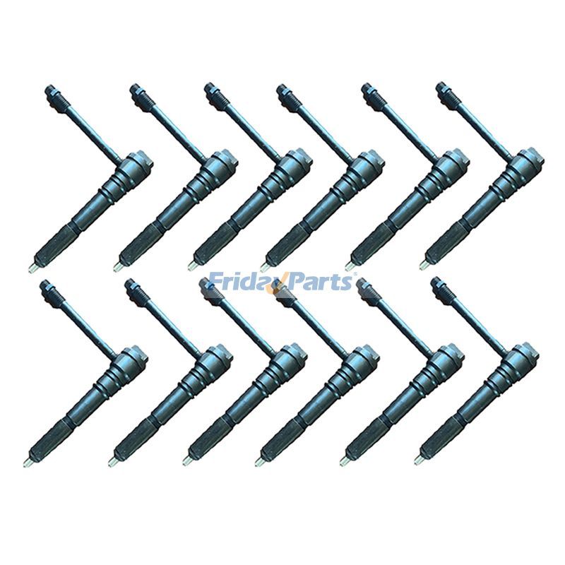 12 Stücke Kraftstoffinjektor 6215-11-3600 für Komatsu Motor SDA12V140-1 SDA12V140E-1