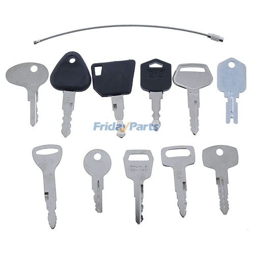Lot De 10 Clés D'allumage Pour Chariot élévateur Bobcat Case Caterpillar John Deere Hyster Lot De 10 Clés D'allumage Pour Chariot élévateur Bobcat Case Caterpillar John Deere Hyster