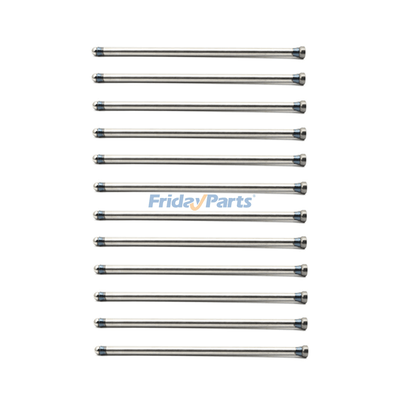 12 Pieces Push Rod for Mitsubishi Engine 6D15