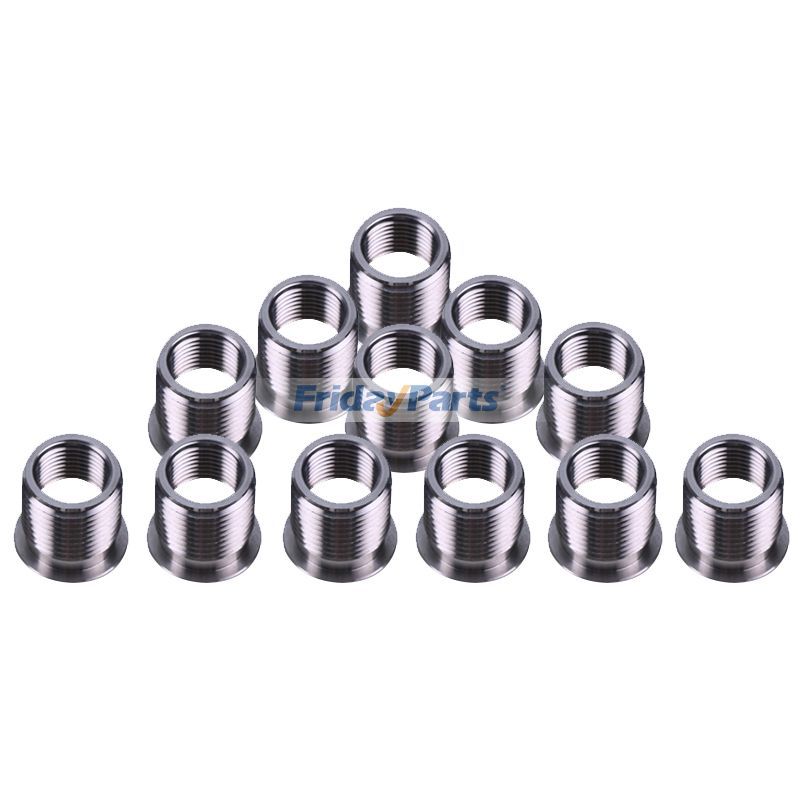 12 piezas de inserto de puerto de bujía 389-100 para motor Ford 4,6 L, 5,4 L y 6,8 L