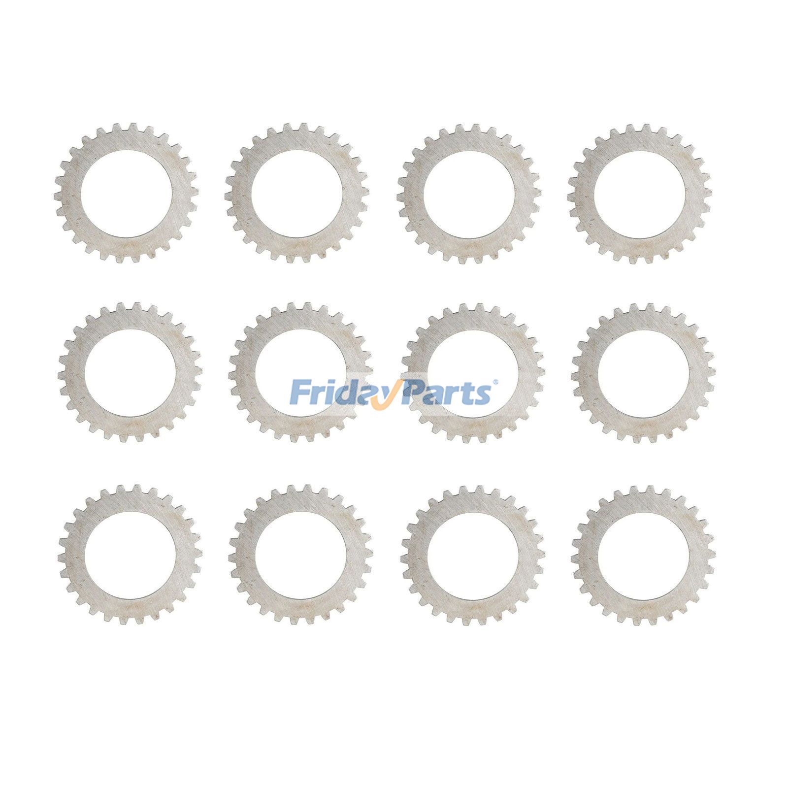 12 Pieces 89.5mm*143.5mm*2.2mm Clutch Plate6190105M1 for Kobelco Loader 700 800 900