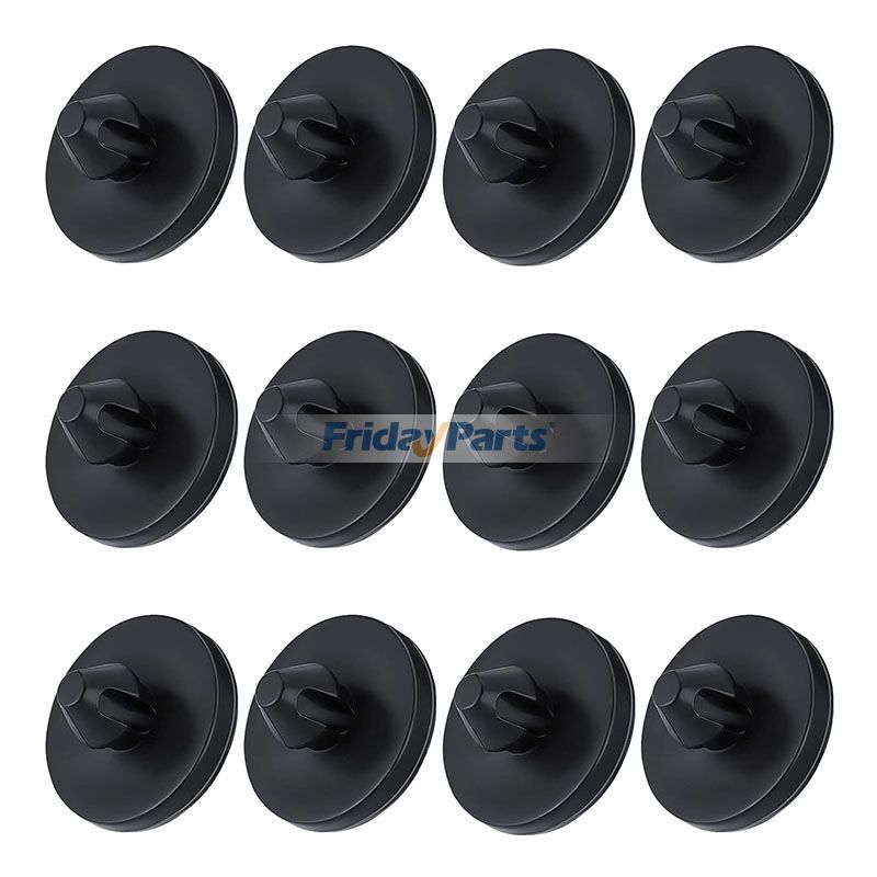 Lot de 12 coussinets de butée de pédale de frein 90541-06036 pour Toyota 4Runner Avalon Camry Corolla Highlander Paseo