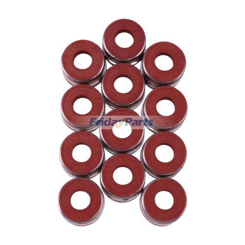 4895347 12 Pieces Cylinder Head Seal J921640 4895347 for CASE Engine 4390T ...