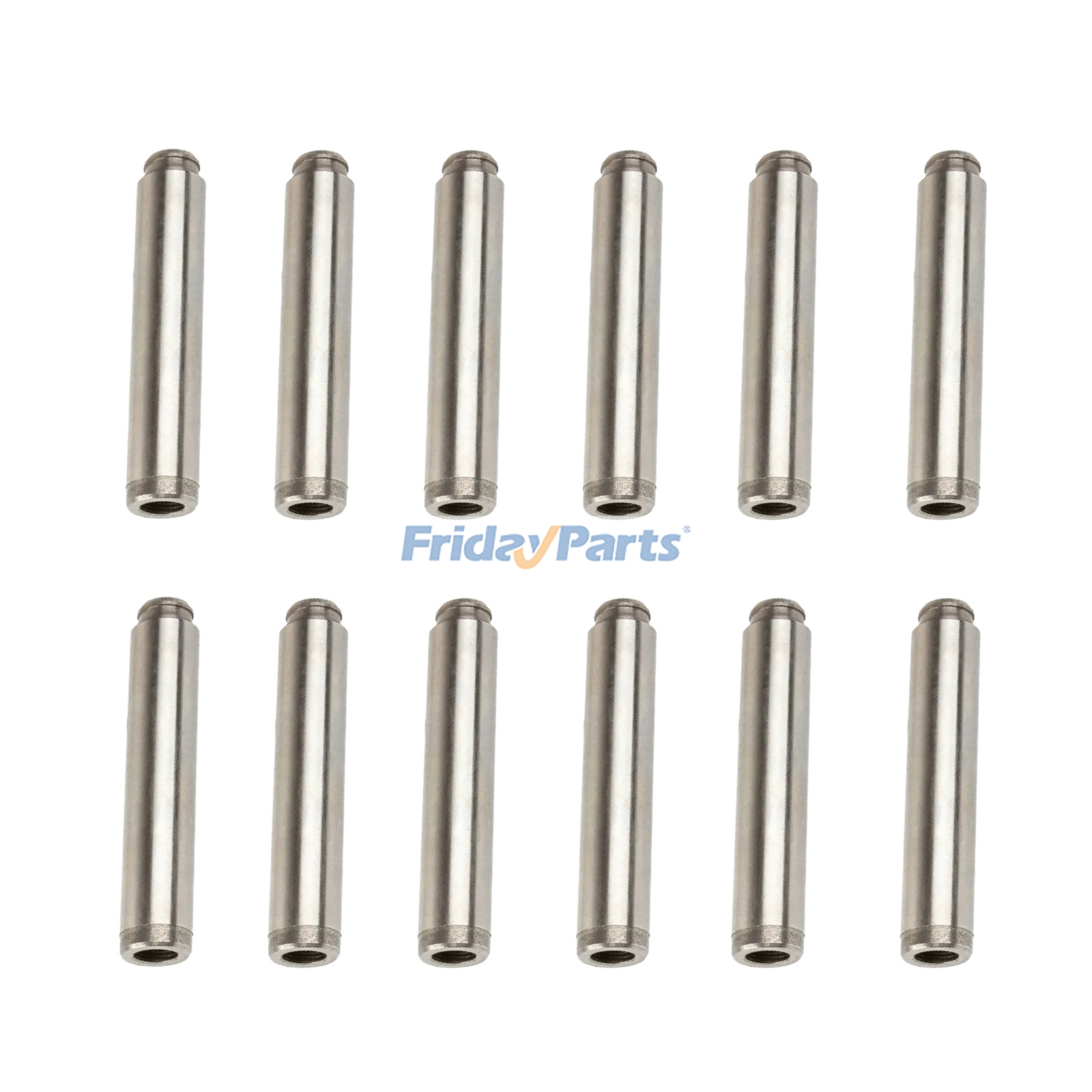 12 piezas de guías de válvulas de culata 148-7425 para motores Caterpillar CAT 3304 3306 Excavadora 330 350 235B 235C 235D 330B Cargadora 936F 950B 966D 970F