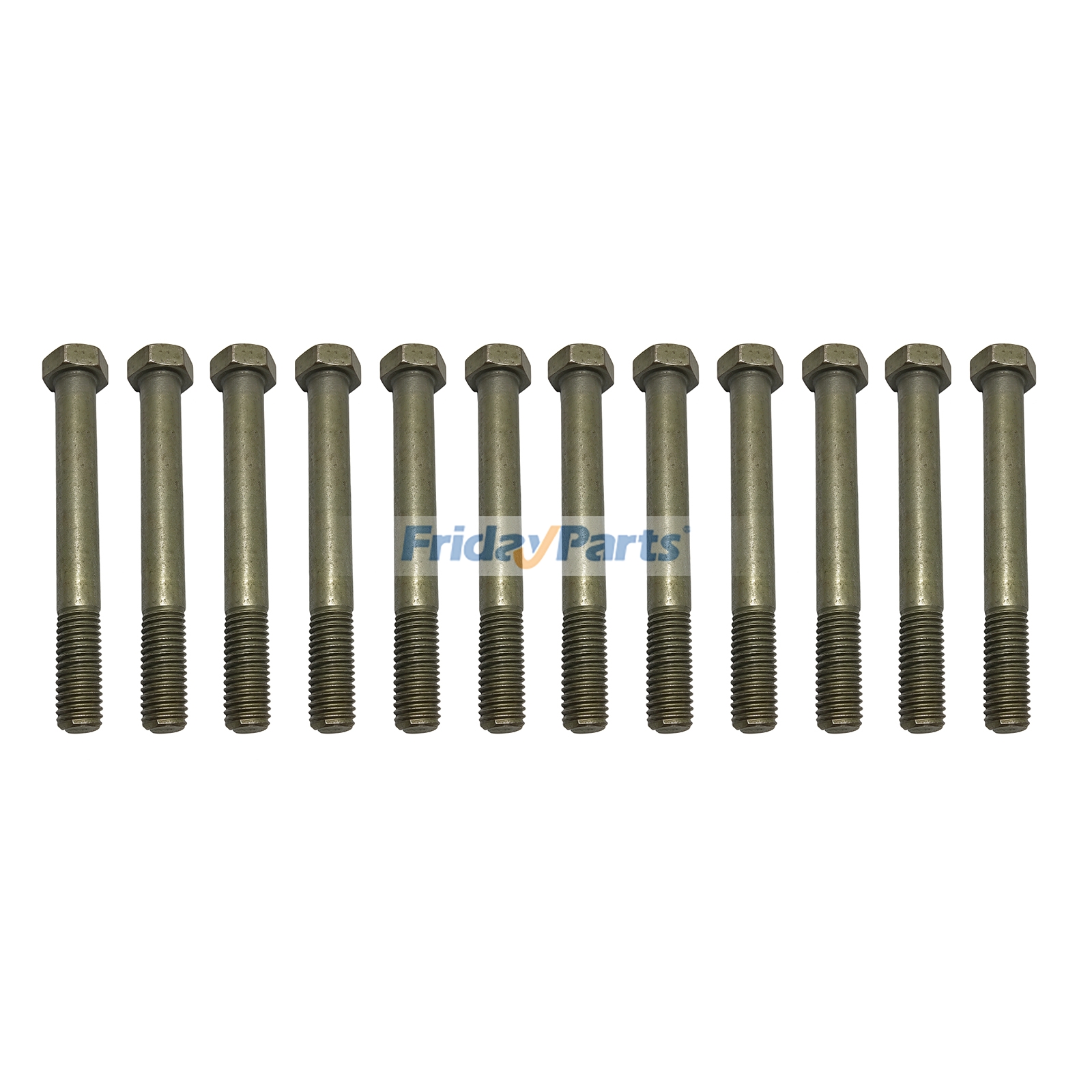 12 Pieces Hexagonal Head Screw 19M8771 for John Deere Engine 3029 4045 Loader 210LE 310E 315SE 410E Tractor 5210 5310 5403 5415 5420 5603 5715 5320N