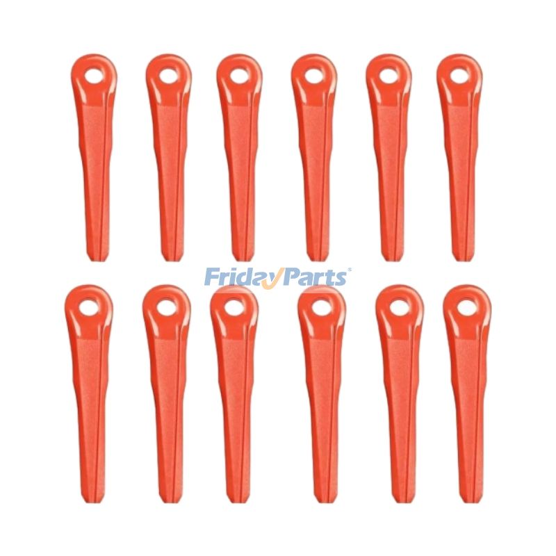 12 Pieces Plastic Blade 4002-007-1000 for Stihl PolyCut Mowing Head 6-2 7-3 28-2 48-2