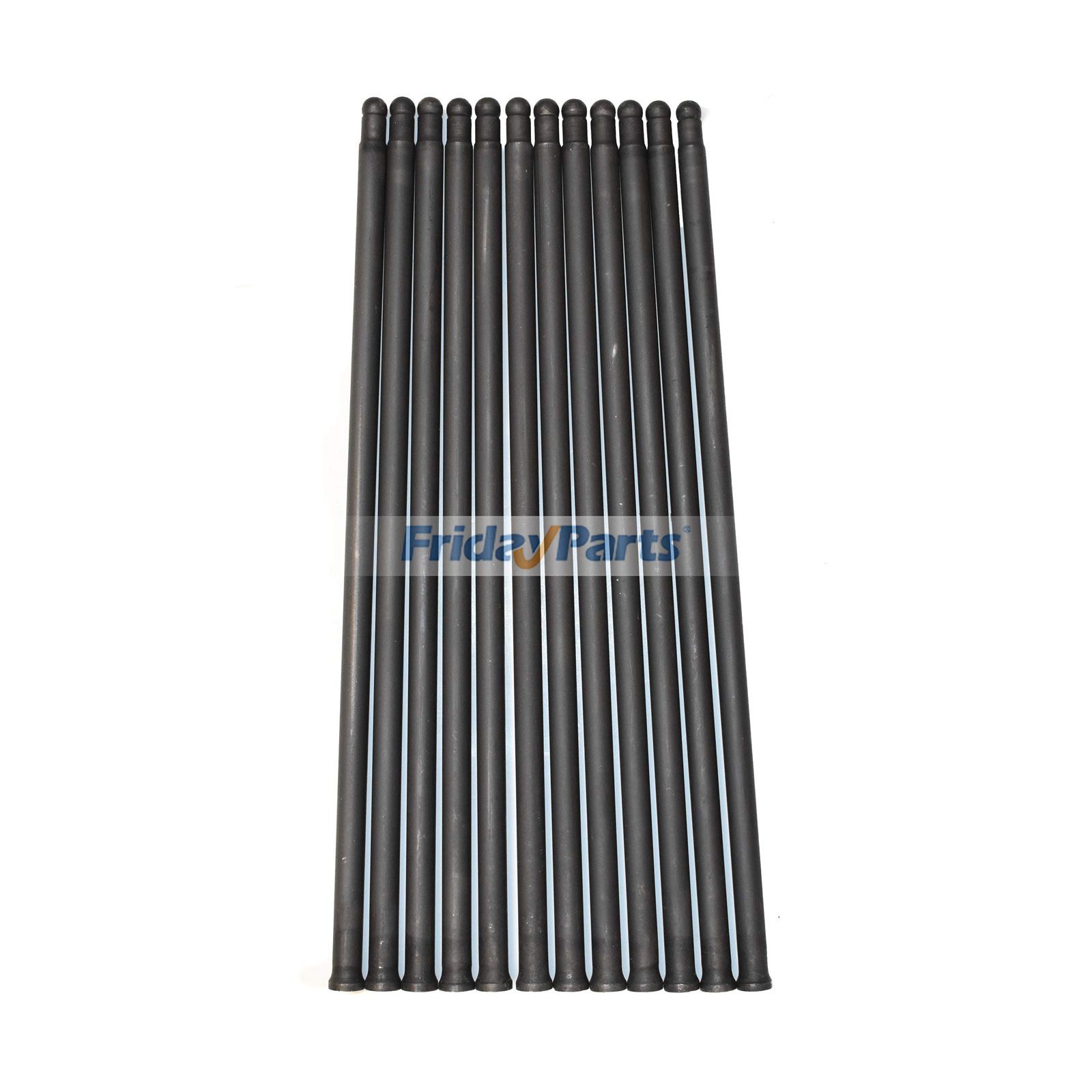 12 Pieces Push Rod 3964715 for Cummins Engine 6C8.3 ISB6.7 ISC8.3 ISF2.8 ISF3.8 ISL8.9 ISL9 N14 QSC8.3 QSB6.7